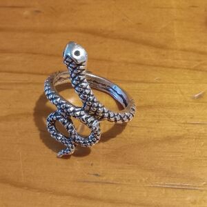 Intricate Snake Ring